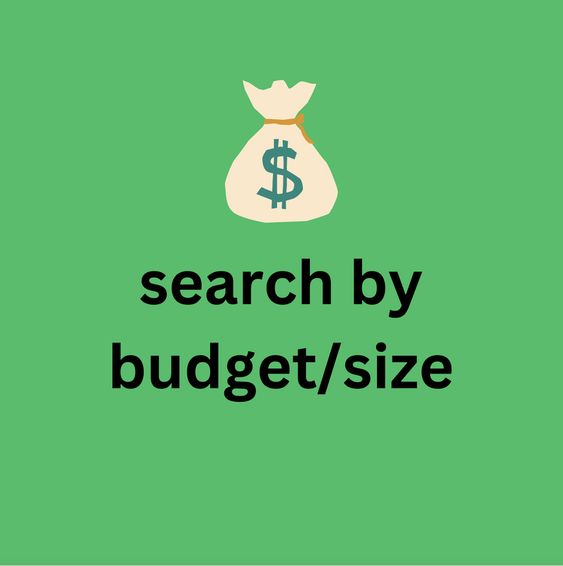 link to search by budget and size